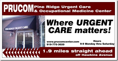 Billboard for Urgent Care Center in North Carolina