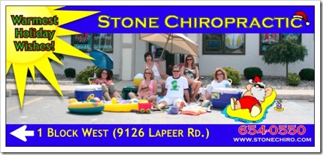 Billboard for chiropractic center
