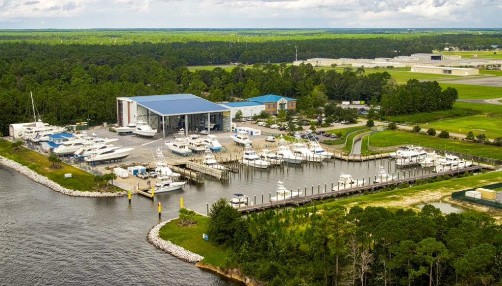 Commercial Property Drone Photo Gulf Shores